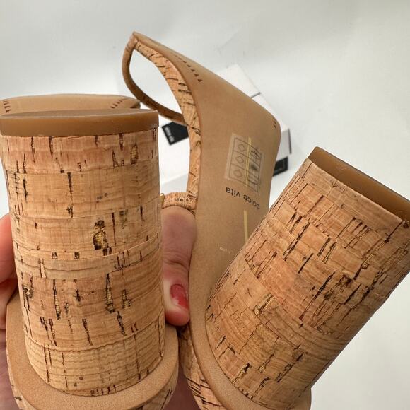 DOLCE VITA New in Box Noles Strappy Heel in Natural Cork // 11 - Picture 12 of 15